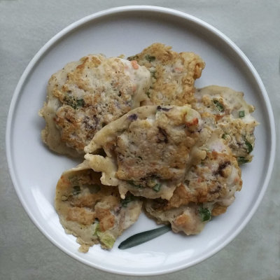 Maangchi's Seafood Pancakes