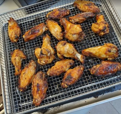 First Try at Air-Fried Chicken Wings