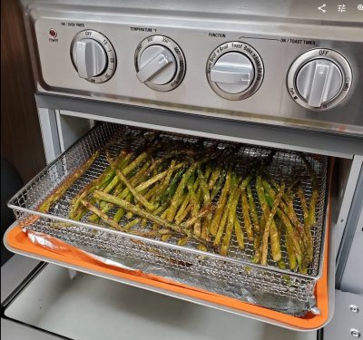 Roasted Air Fried Asparagus