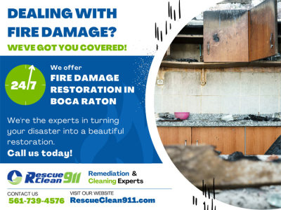 Fire damage restoration Boca Raton FL