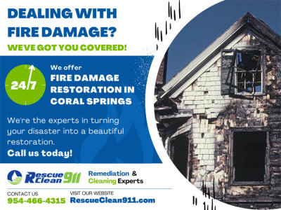 fire damage restoration coral springs fl