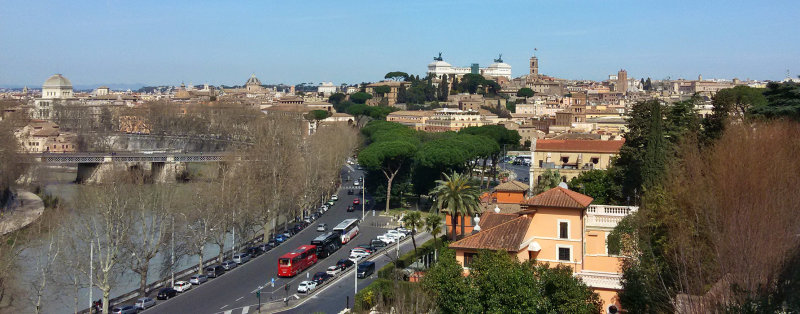 View of Rome from the Orange Garden121658