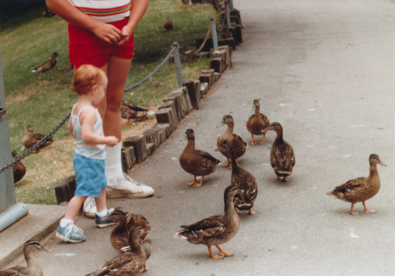 1983 08 31 Elizabeth Asher at the Ft Wayne Zoo 01.jpg