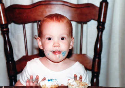 1983 09 22 Elizabeth Asher at her dad's birthday 01.jpg