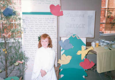1987 10 31 Elizabeth Asher at Girl Scout Program 01.jpg