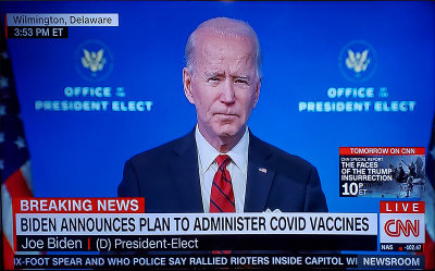 Biden Announces Vaccine Plan 1-15