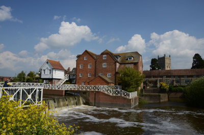 The Weir on the River Avon