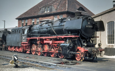 043 321 9 at Rheine West Germany_ 1977