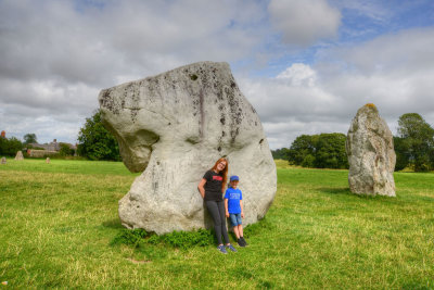 Avebury standing stones.