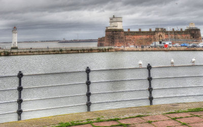 Fort Perch Rock and Lighthouse.