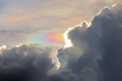Fire Rainbow Delray Beach Florida!