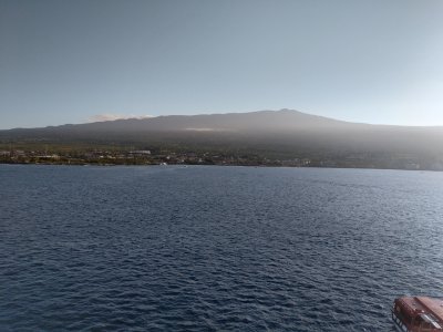 VIEW OF THE BIG ISLAND FROM THE WEST