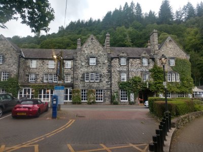 Royal Oak Hotel in Betws-y-Coed, Wales