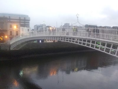 Dublin's Ha'penny Bridge 