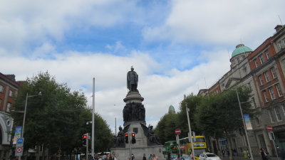 The Statue of Daniel O'Connell and Angels