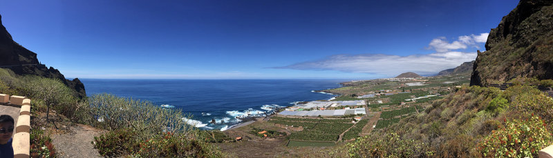 Panorama from the Mirador de Don Pompeyo, Playa del Fraile, Tenerife