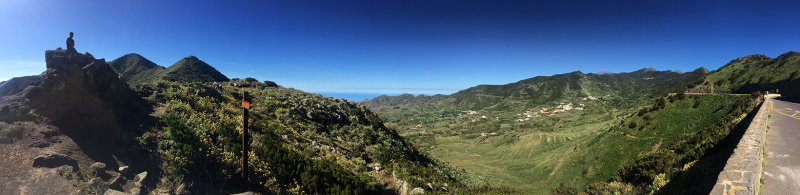 Panorama of the Mirador Altos de Baracn, Tenerife