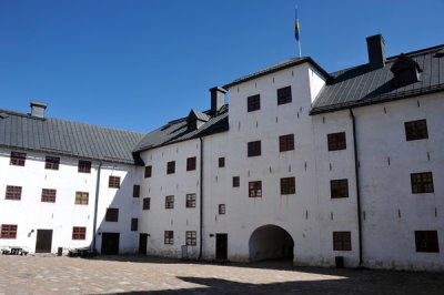 East wing of the bailey with the main entrance, Turku Castle