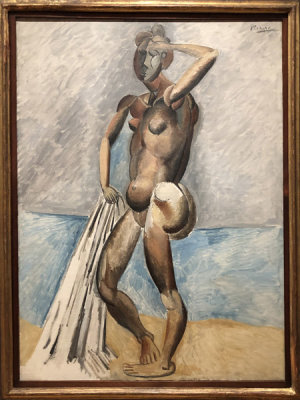 Pablo Picasso, Bather, 1908-09