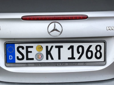 German license plate, Kreis Segeberg
