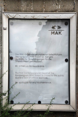 The Flak Tower now houses the MAK Contemporary Art Depot