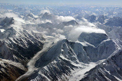 Left side of the Batura Glacier, Pasu, Pakistan