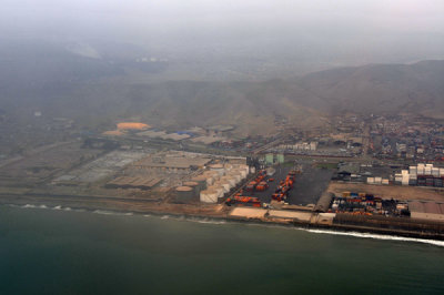 Industrial coast, Callao, Peru