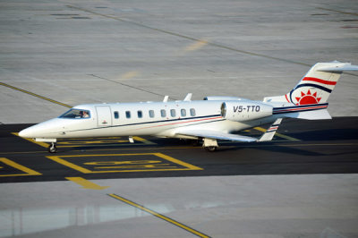 Namibian Learjet 45 (V5-TTO) at Cape Town 