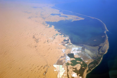 Lake Bardawil, Sinai Peninsula, Egypt