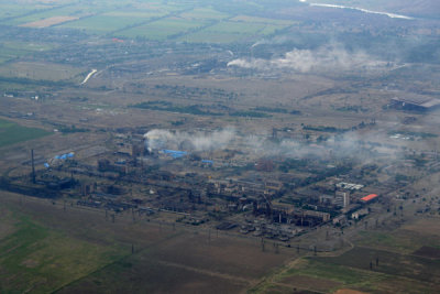 Industrial outskirts of Tbilisi, Georgia