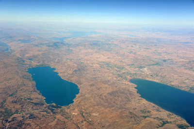 Elzığ, Turkey with Lakes Hazar and Keban