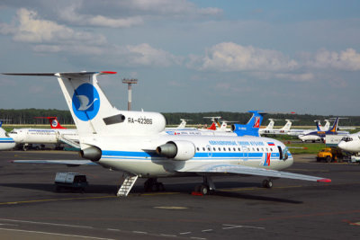 ALK Kuban Airlines Yak-42 (RA-42386) at Moscow DME