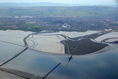 Dumbarton Bridge, San Francisco Bay CA