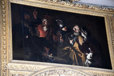 Reminds me of the style of Caravaggio, Church of the Convent of Madre de Deus