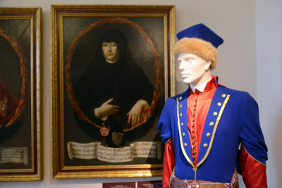 Portrait and palace costume, Mir Castle