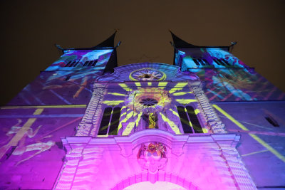 The front of the church Hofkirche
