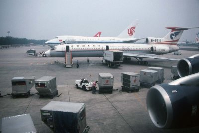 Tu-154 in Beijing (1995)