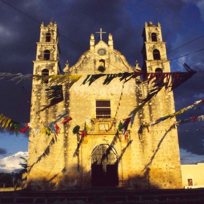 Yucatan churches
