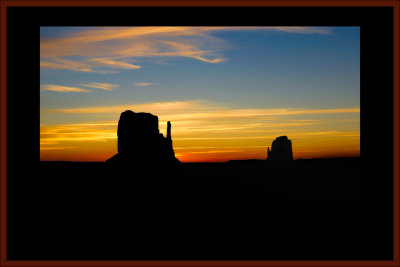 Monument Valley Sunrise.