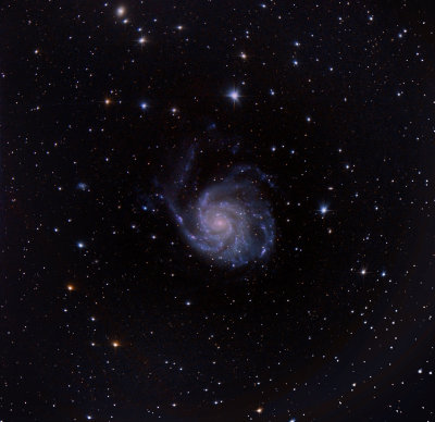 Messier 101, une galaxie grand design