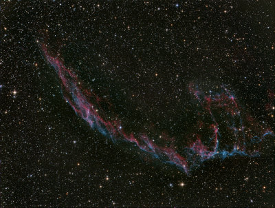 NGC 6992, la Voile orientale