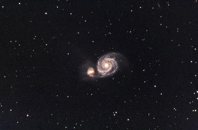 M51 - THE WHIRLPOOL GALAXY 