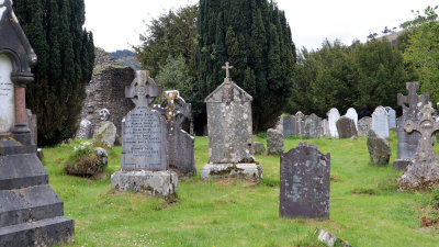 VIEW OF THE CEMETERY