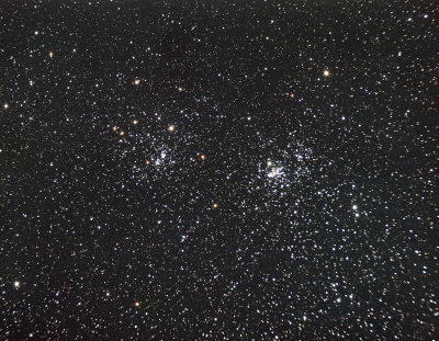 DOUBLE CLUSTER    NGC869 AND NGC884