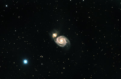 M51-THE WHIRLPOOL GALAXY 