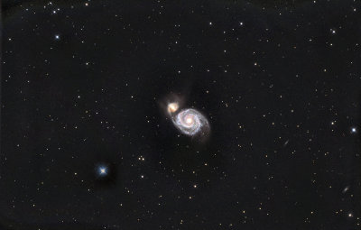 M51 -  THE WHIRLPOOL GALAXY 