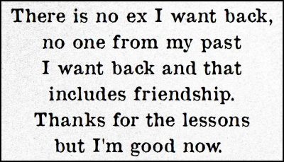 lessons - there is no ex I want back.jpg