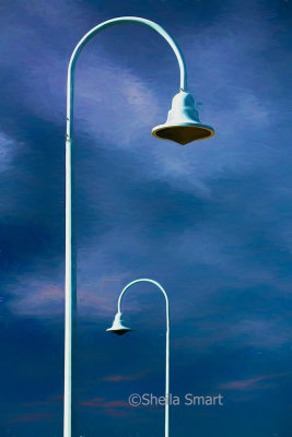 Two lamps at Jetty 