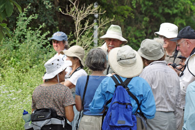 more of the group at Frontera Audubon