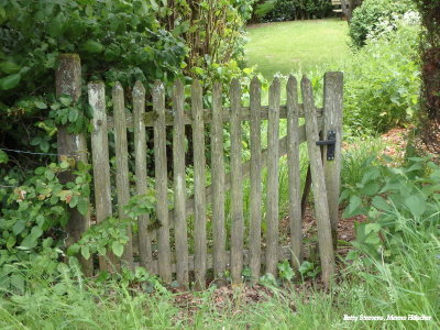 Bruchhausen - a garden gate